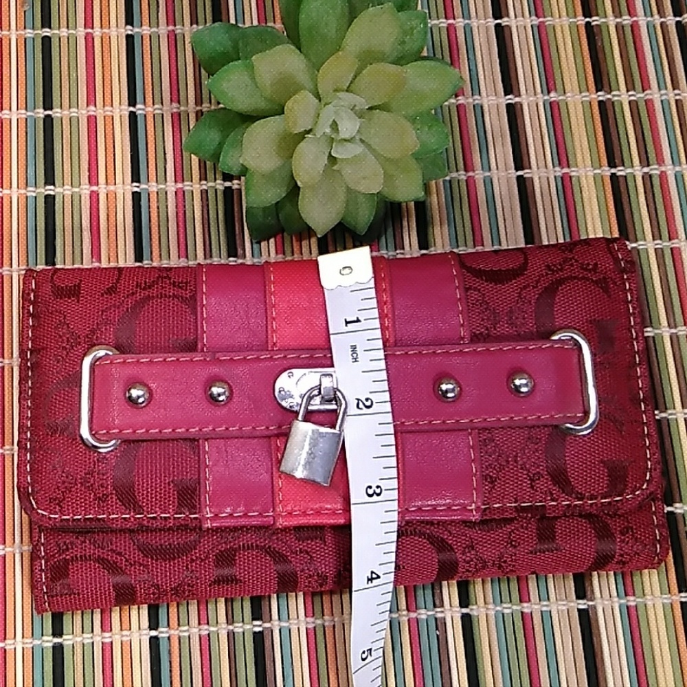 Guess Walet colors red women's - Picture 7 of 8